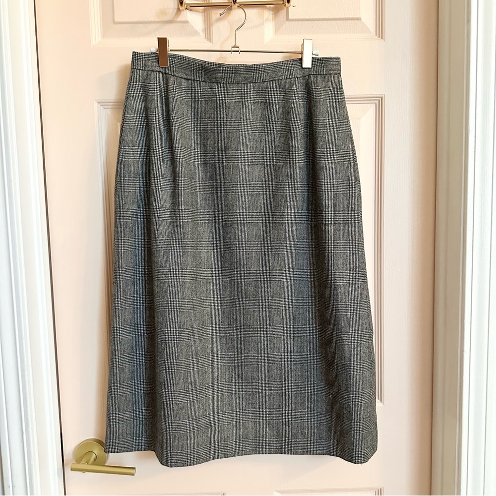 Vintage houndstooth Titus macduff skirt